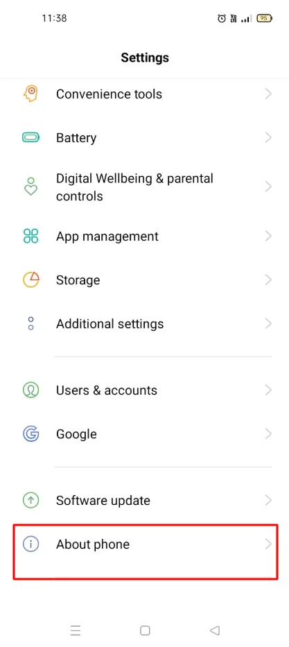 How to Enable Developer Options in OPPO A54