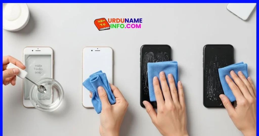 How to Clean Mobile Screen at Home (Without Scratches)