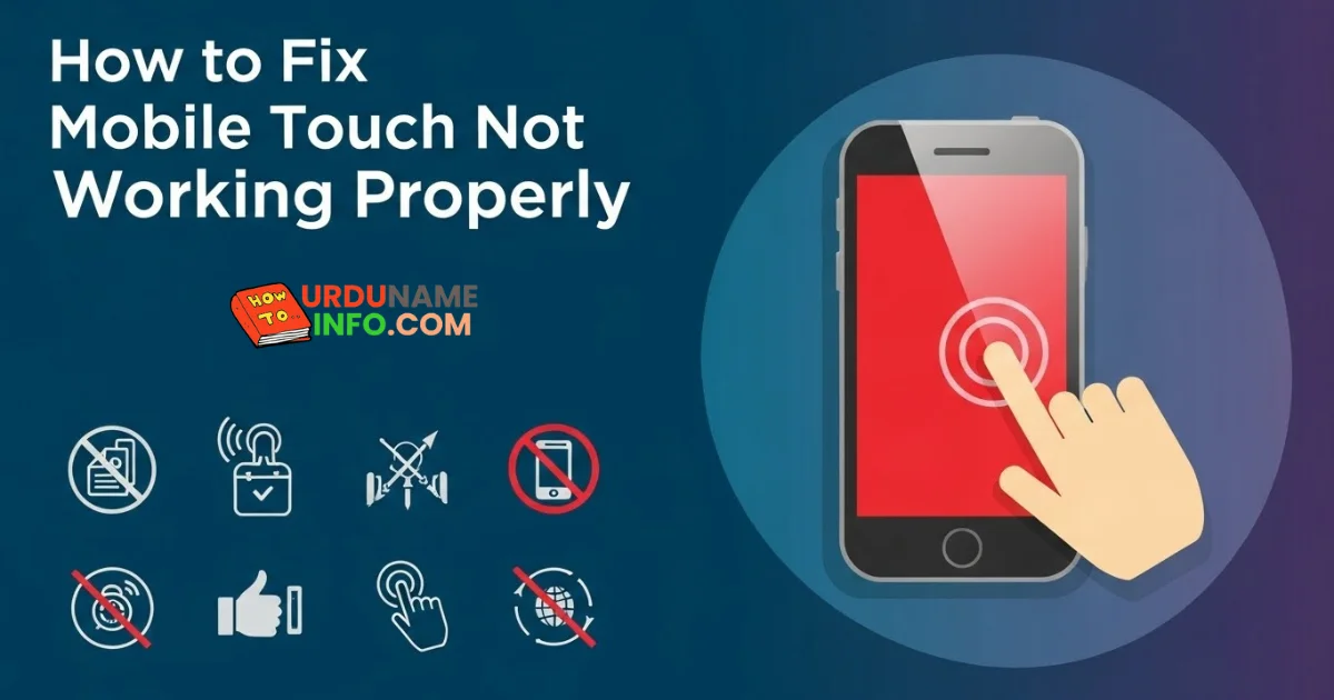 How to Fix Mobile Touch Not Working Properly